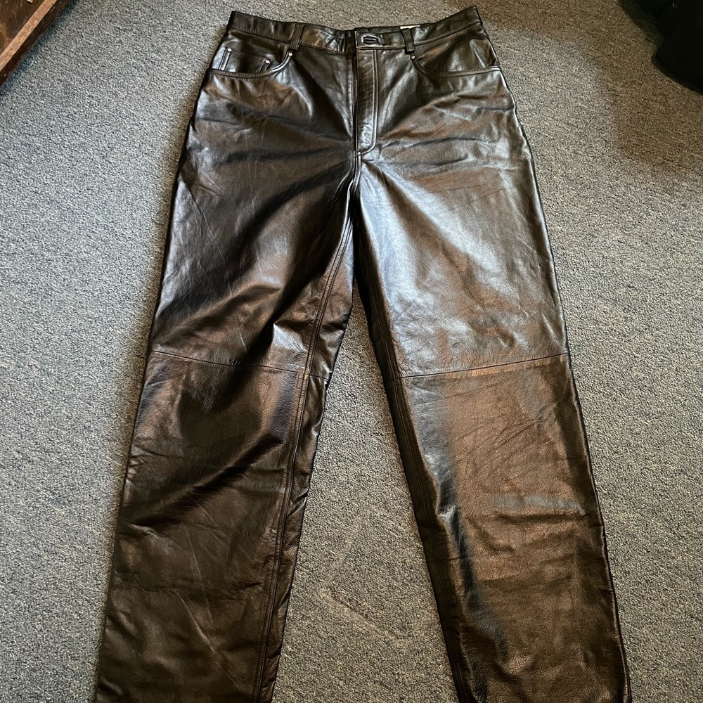 Men’s leather pants